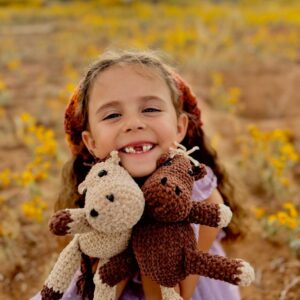 Handmade Crochet Horse Plush – Soft Amigurumi Toy